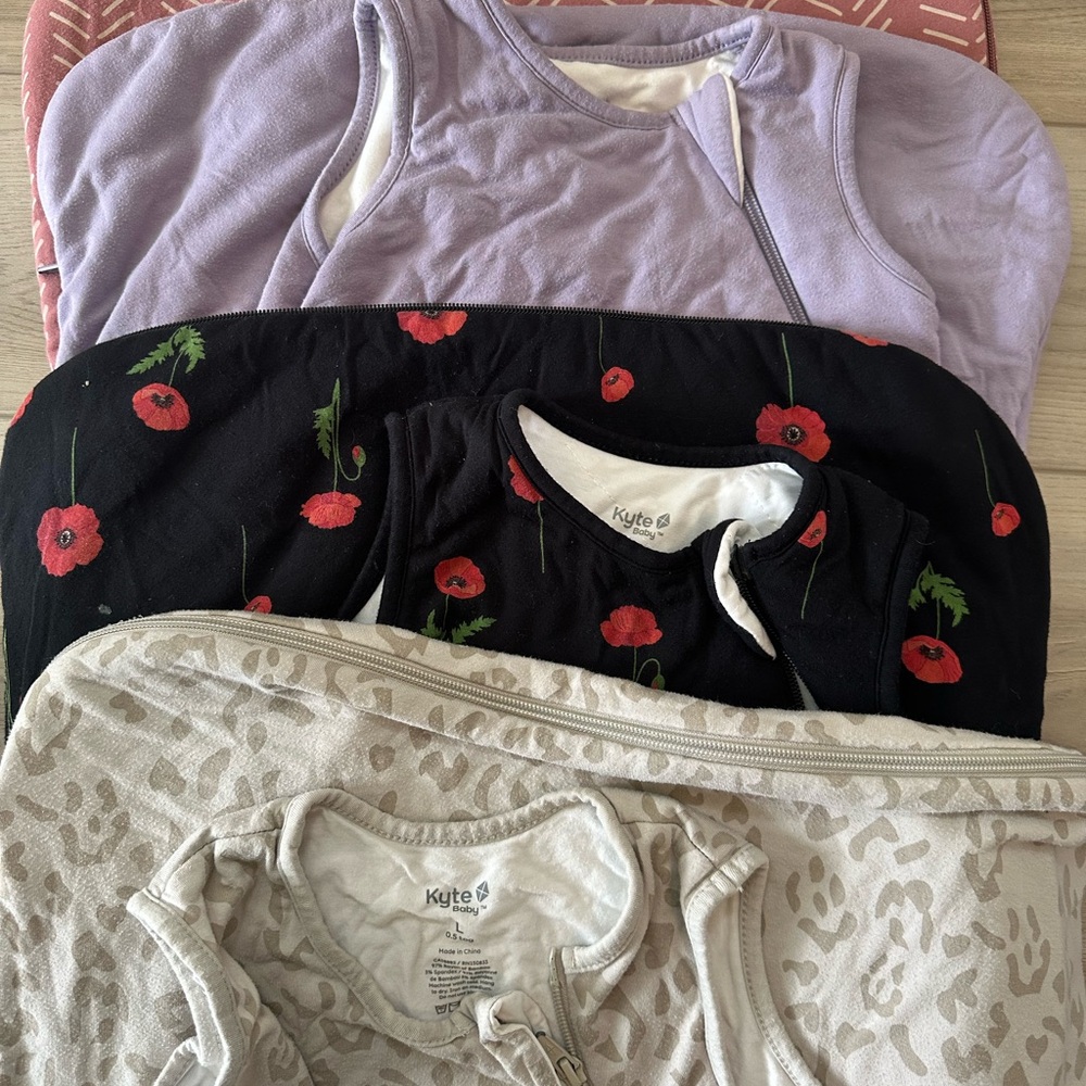 Kyte BABY Sz Large Sleep Sack Bundle